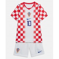Dětský Fotbalový dres Chorvatsko Luka Modric #10 MS 2026 Domácí Krátký Rukáv (+ trenýrky)